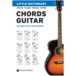 VOLONTE & CO. CHORDS GUITAR - Prontuario Tascabile degli Accordi per Chitarra