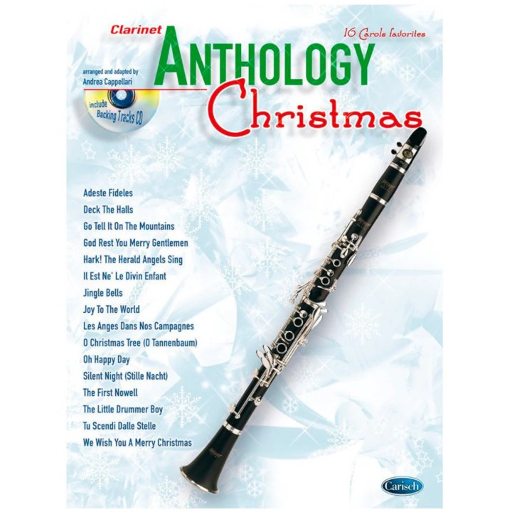 CLARINET ANTHOLOGY CHRISTMAS - Spartiti e CD
