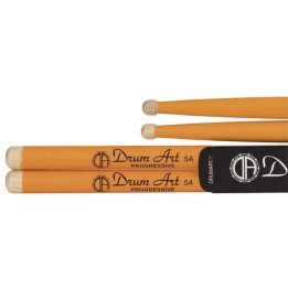 Acquista DRUM ART 5A HICKORY PROGRESSIVE ARANCIO online | Merula Strumenti Musicali
