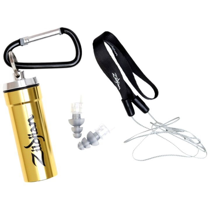 Zildjian Earplugs - ZXEP0012  Tappi per orecchie  Include contenitore, gancio moschettone e cordicella