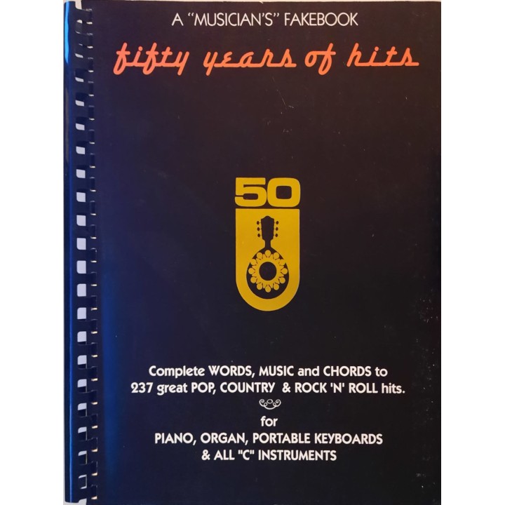FIFTY YEARS OF HITS - Libro di partiture