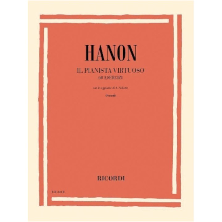 RICORDI HANON IL PIANISTA VIRTUOSO