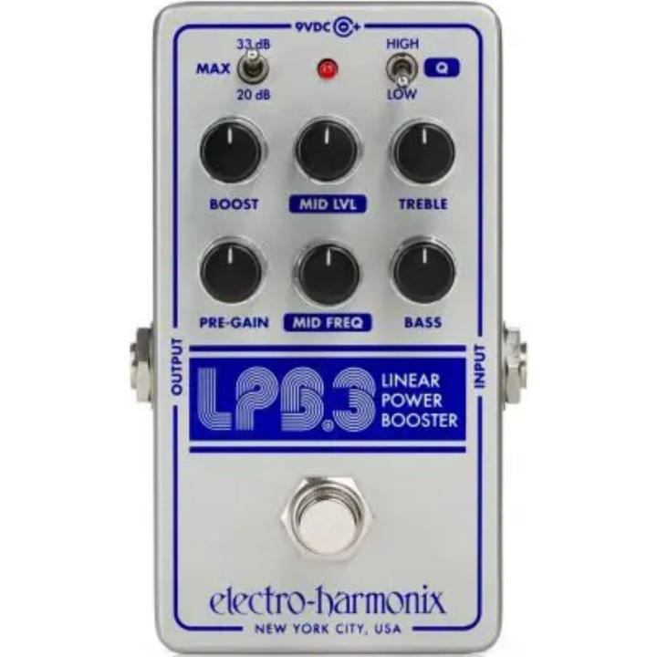 ELECTRO-HARMONIX  - LPB-3 LINEAR POWER BOOSTER, Pedale per chitarra