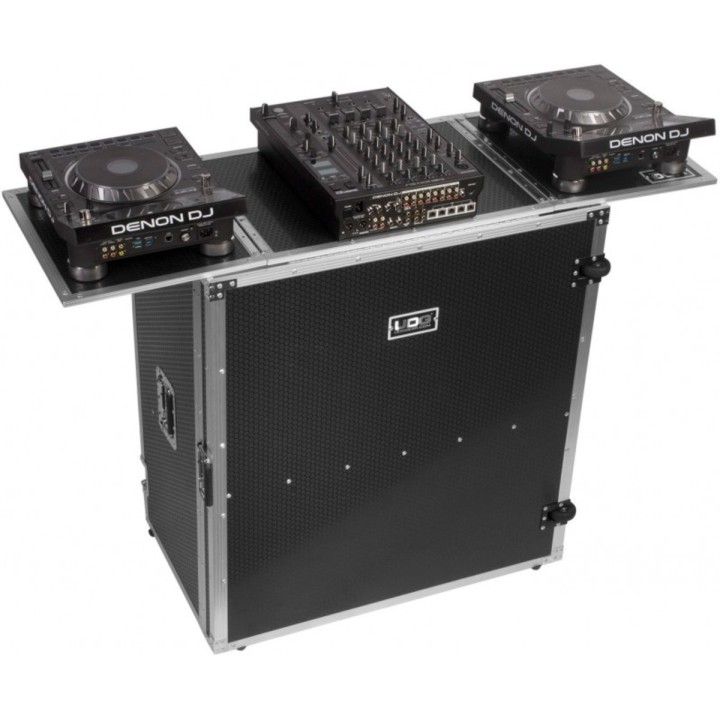 UDG - U92049SL2, ULTIMATE FOLD OUT DJ TABLE SILVER PLUS (WHEELS), Tavolo per DJ
