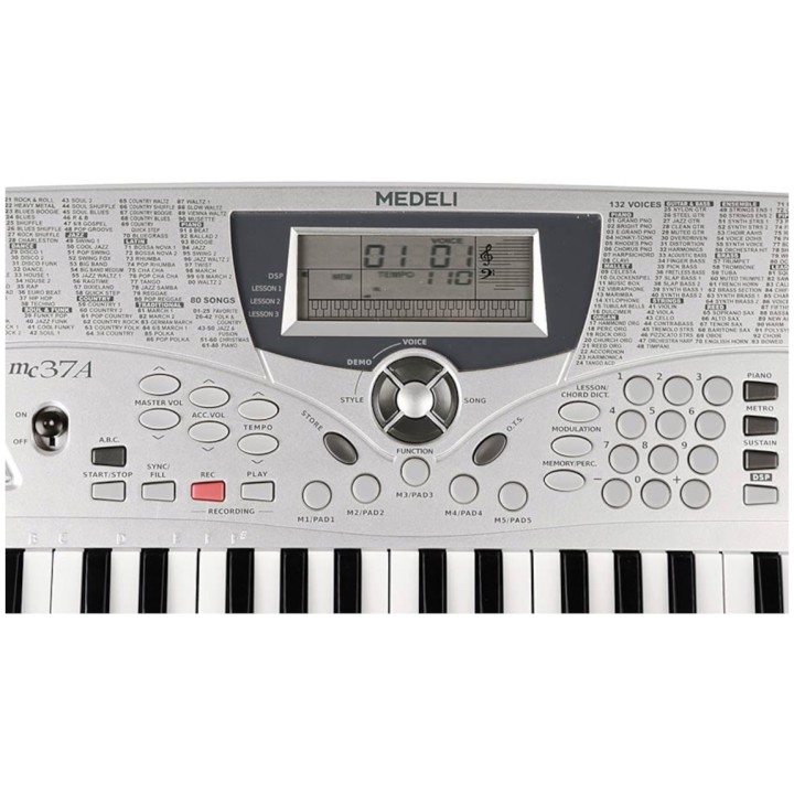 MEDELI MC37A CON ALIMENTATORE E BORSA | Merula Strumenti Musicali