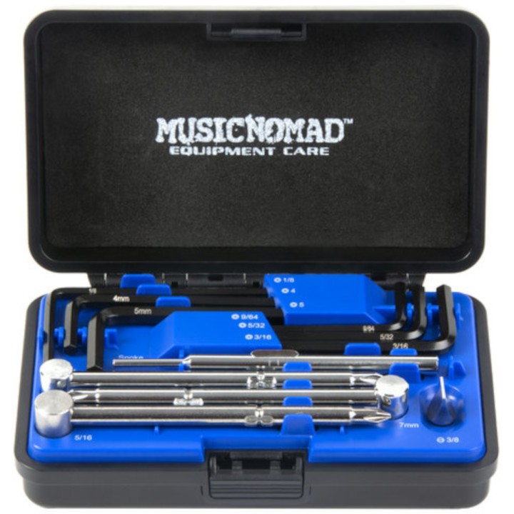 MUSIC NOMAD MN235 Set di chiavi per truss rod SET 11PCS