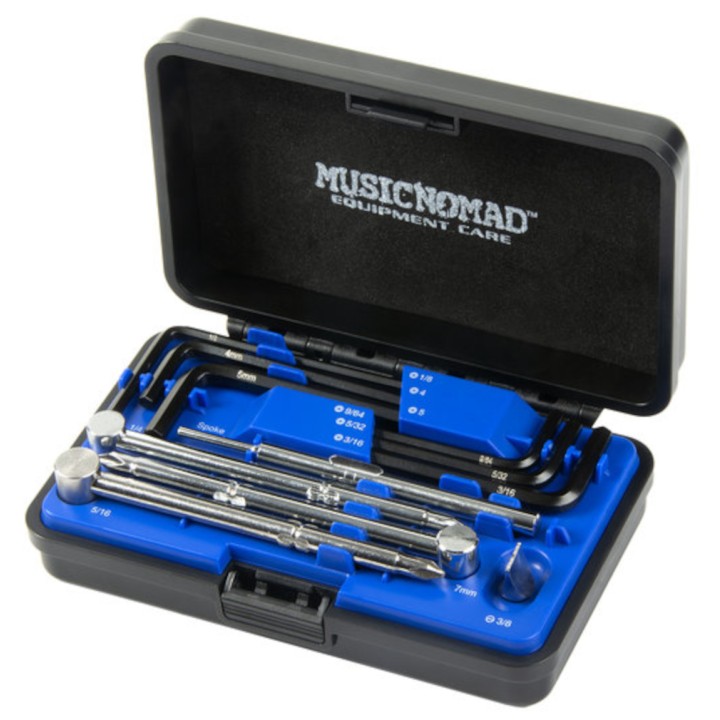 MUSIC NOMAD MN235 Set di chiavi per truss rod SET 11PCS