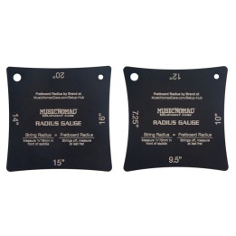 Music Nomad MN603, Set di misuratori di raggio di precisione