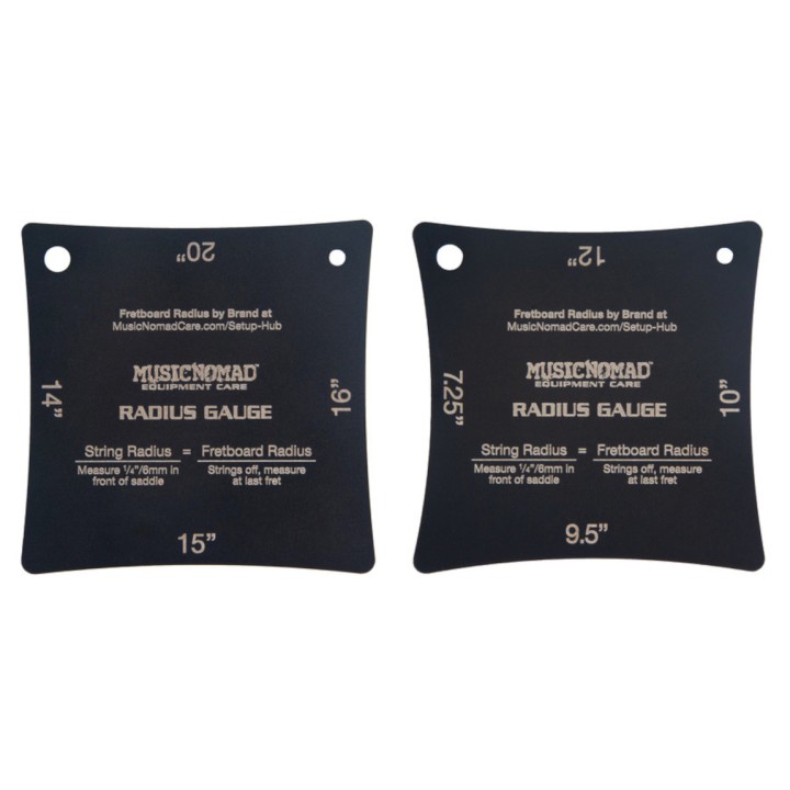 Music Nomad MN603, Set di misuratori di raggio di precisione