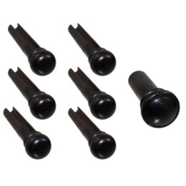 AllParts | BP 2855-000 EBONY BRIDGE PINS