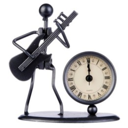 GEWA Orologio con statuetta chitarra