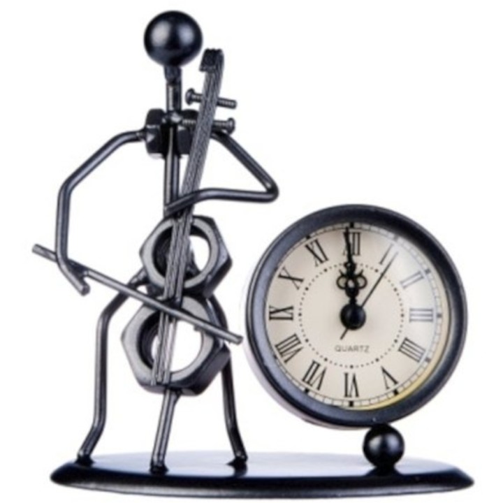 GEWA Orologio con statuetta violoncello