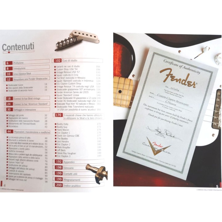 MANUALE DELLA FENDER STRATOCASTER