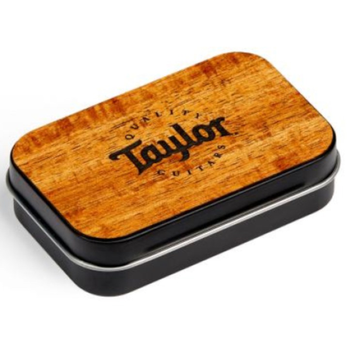 TAYLOR Pick Tin,Koa Top,Collectable Darktone Series