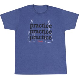 Fender Practice T-Shirt in cotone Taglia M
