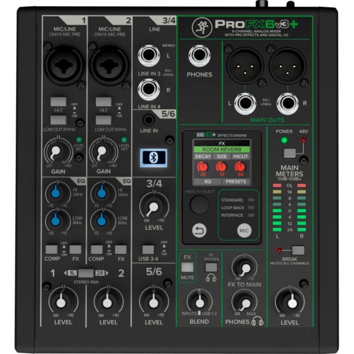PROFX6V3+ Mixer analogico