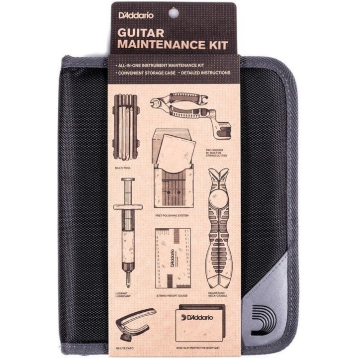 D'Addario - PW-EBMK-01 Kit Di Manutenzione Per Basso Elettrico
