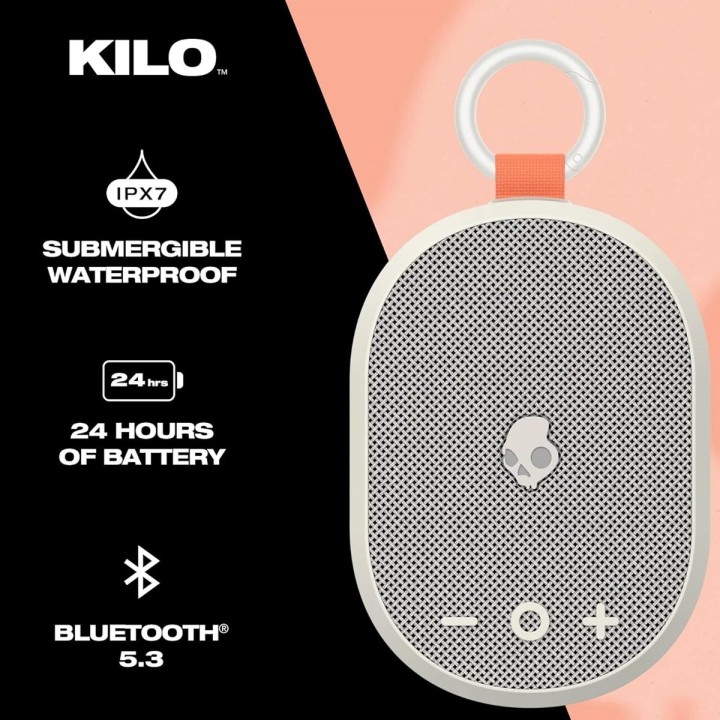 SKULLCANDY - KILO WIRELESS SPEAKER BONE ORANGE