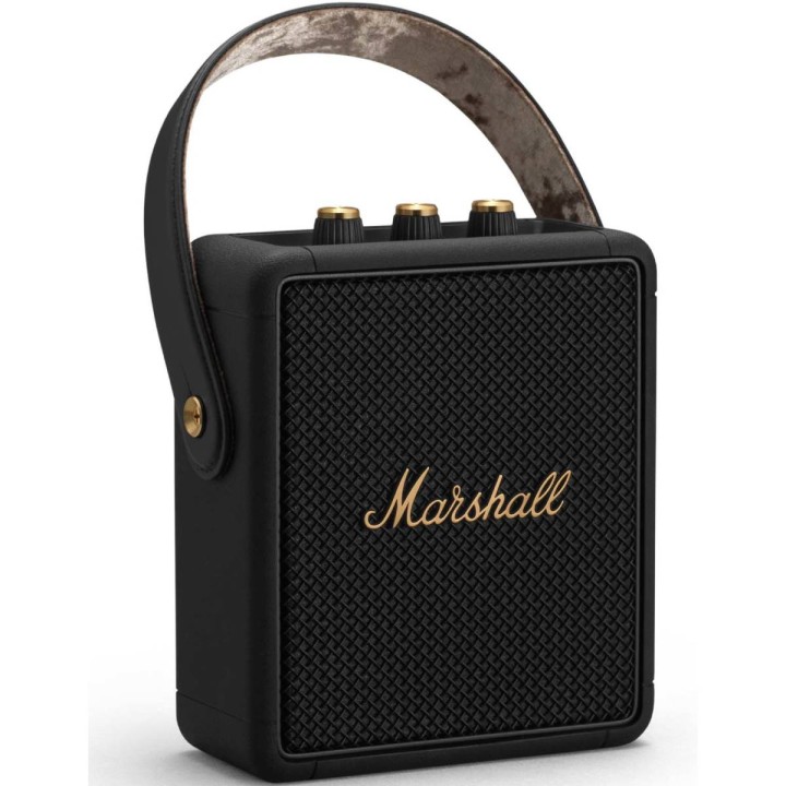 MARSHALL - STOCKWELL II BLACK & BRASS, Speaker Portatile
