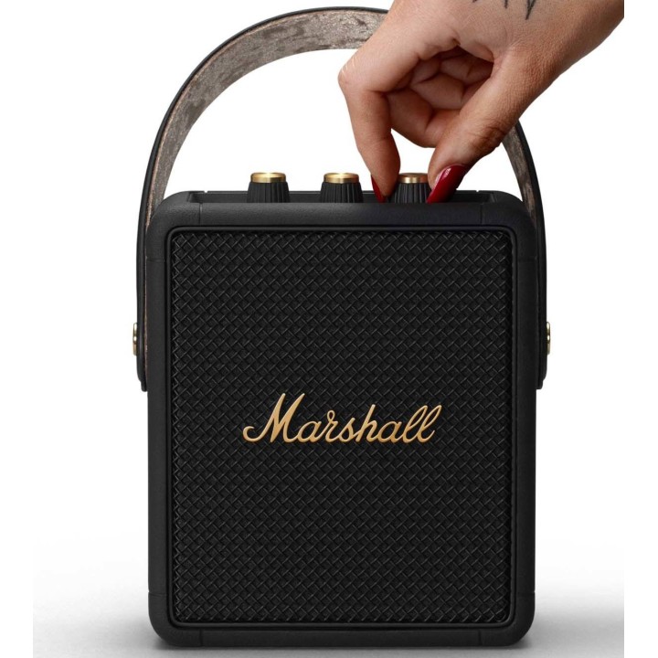MARSHALL - STOCKWELL II BLACK & BRASS, Speaker Portatile