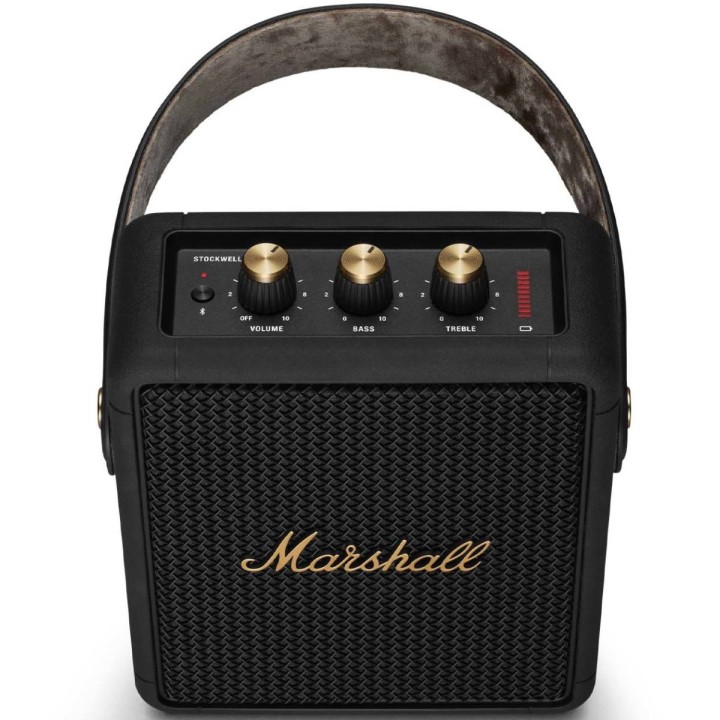 MARSHALL - STOCKWELL II BLACK & BRASS, Speaker Portatile