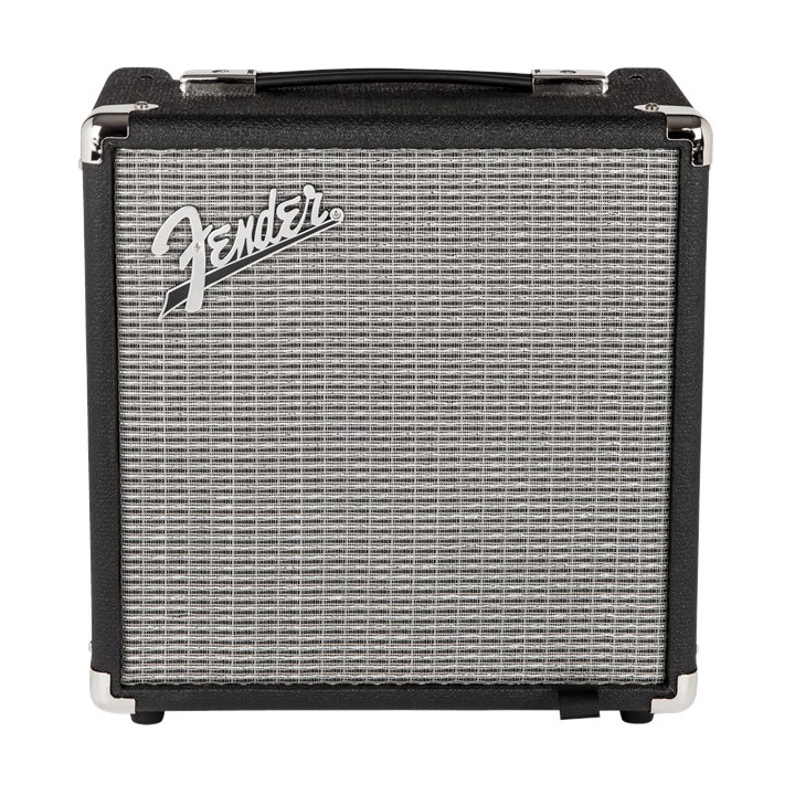 FENDER - RUMBLE 15 COMBO BLK/SLV: Combo per basso, 15 Watt, 1x8''
