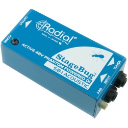 RADIAL SB-1 ACOUSTIC: D.I. Box attiva per Chitarra Acustica o Basso passivo