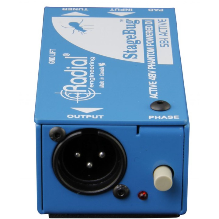RADIAL SB-1 ACOUSTIC: D.I. Box attiva per Chitarra Acustica o Basso passivo