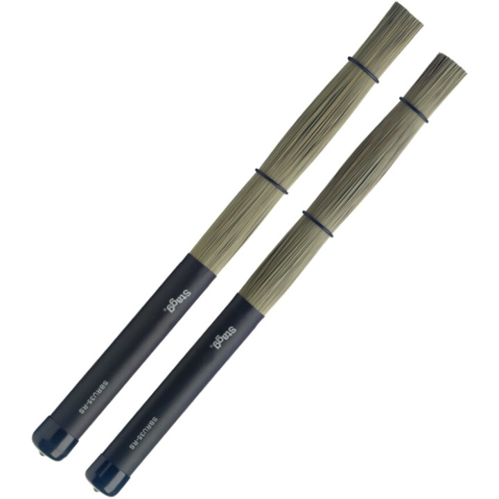 Acquista STAGG SBRU35-RS SPAZZOLA IN PAGLIA online | Merula Strumenti Musicali