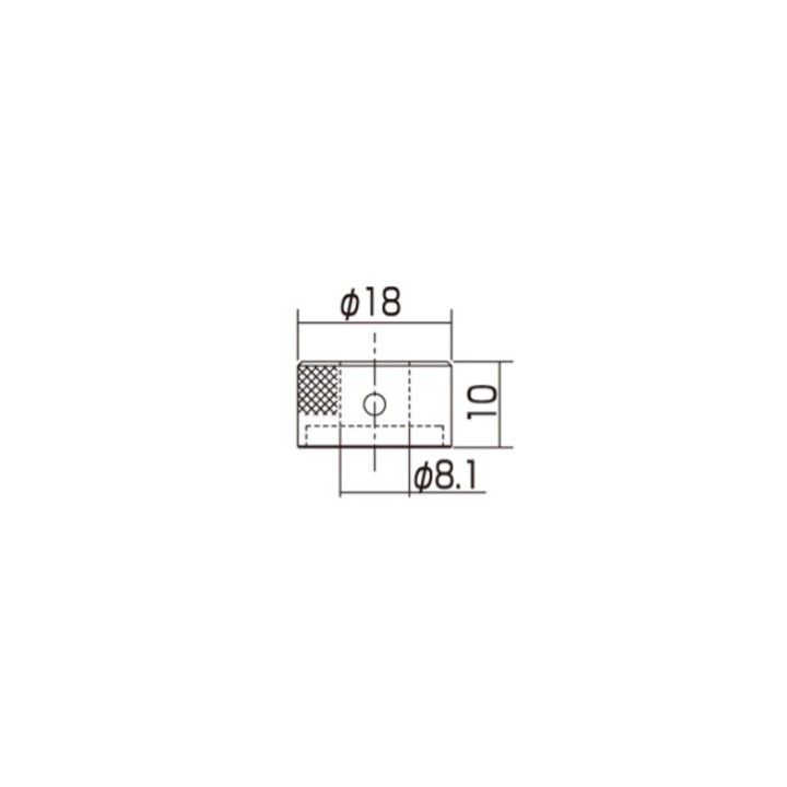 AllParts | MK 3320-002 KNOB COASSIALE FOR EMG GOLD