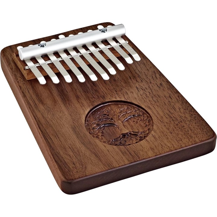 Acquista SONIC ENERGY SOLID KALIMBA - TREE OF LIFE BLACK WALNUT - 10 NOTE - KL1001TOL online | Merula Strumenti Musicali