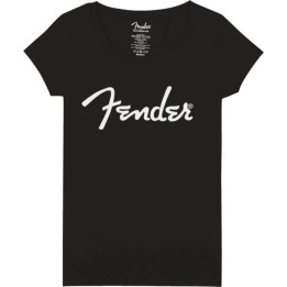 Fender T-shirt Spaghetti Black M