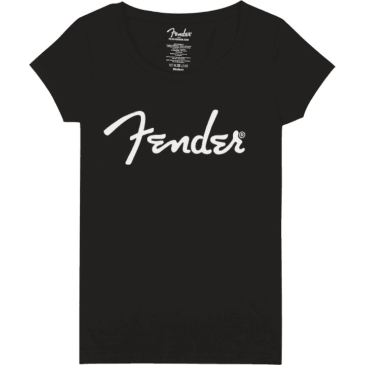 Fender T-shirt Spaghetti Black M