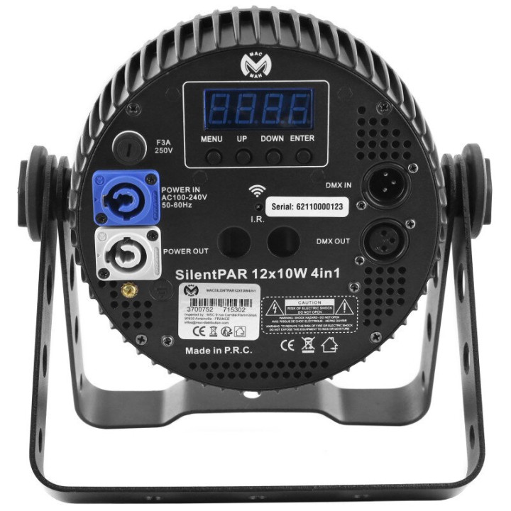 Acquista MAC MAH Silentpar 12x10w 4in1 online | Merula Strumenti Musicali