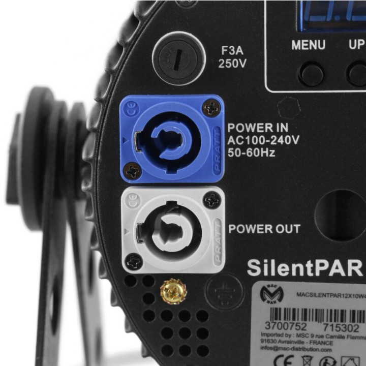 Acquista MAC MAH Silentpar 12x10w 4in1 online | Merula Strumenti Musicali