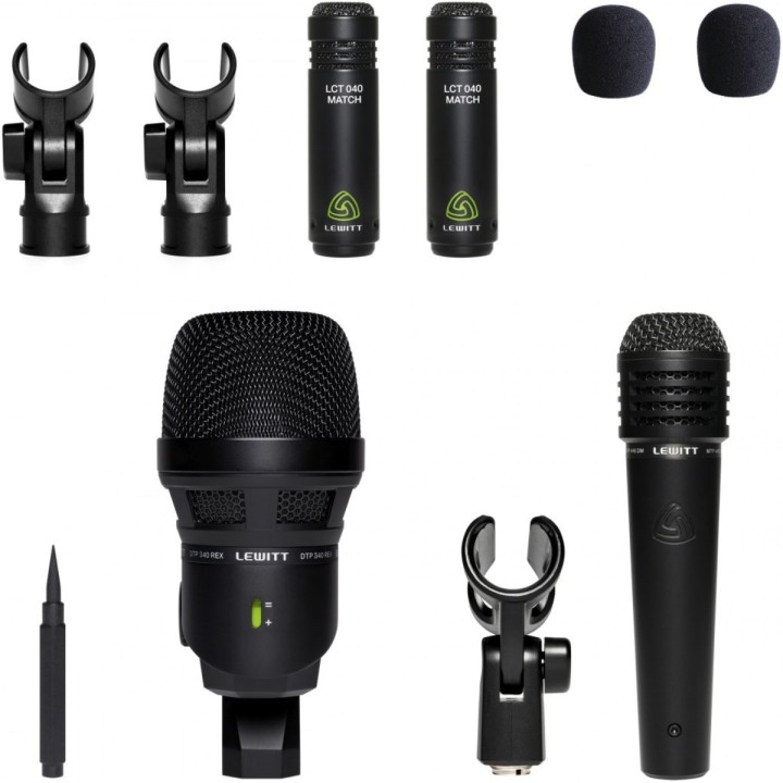 LEWITT - BEATKIT, Set microfoni per batteria