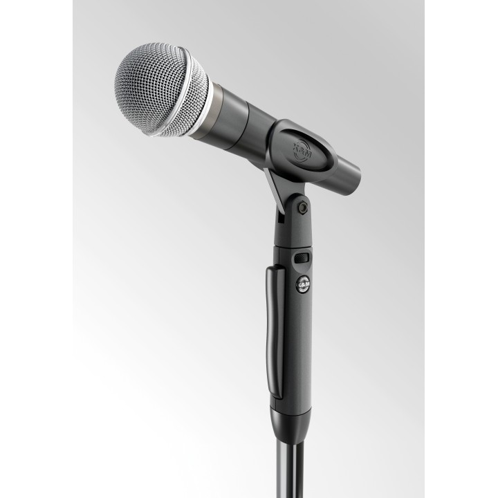 KONIG & MEYER - 26200-300-55 ONE-HAND MICROPHONE STAND ELEGANCE BLACK