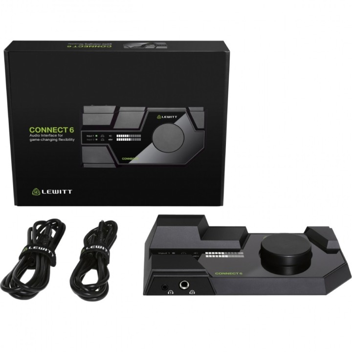 LEWITT - CONNECT 6, Interfaccia audio