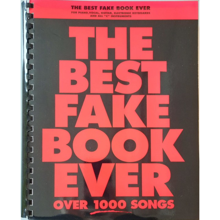 HAL LEONARD THE BEST FAKE BOOK EVER - Libro di spartiti