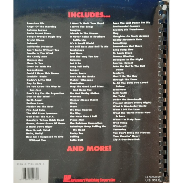 HAL LEONARD THE BEST FAKE BOOK EVER - Libro di spartiti
