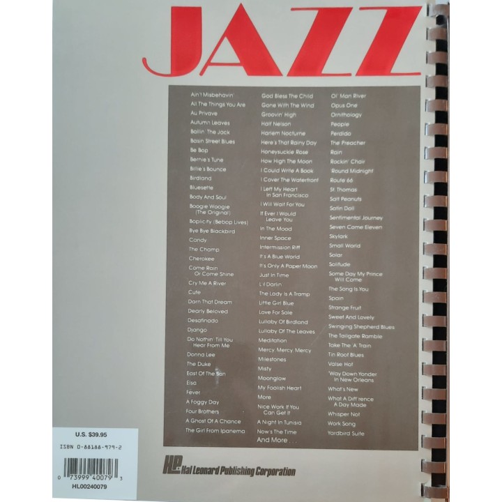 THE ULTIMATE JAZZ FAKEBOOK - Libro di spartiti