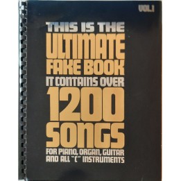 HAL LEONARD THIS IS THE ULTIMATE FAKE BOOK - Libro di spartiti