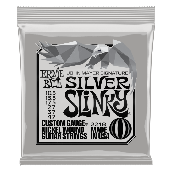 Acquista ERNIE BALL 2218 JOHN MAYER SILVER SLINKY 10.5-47 online | Merula Strumenti Musicali