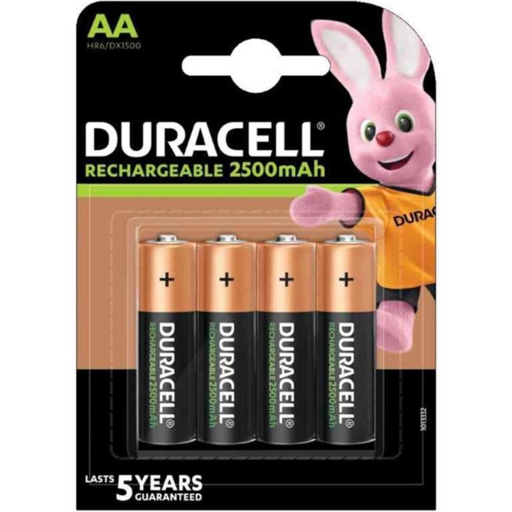 DURACELL - HR6SLD AA 4 PILE RICARICABILI