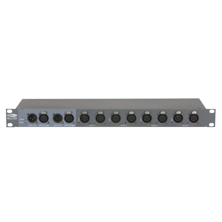 Acquista SHOWTEC DB-1-4/RDM 4 CHANNEL DMX BOOSTER WITH RDM 3 & 5P XLR online | Merula Strumenti Musicali