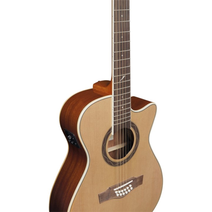 Eko A150CE XII Chitarra Acustica Elettrificata 12 Corde,  Merula Strumenti Musicali