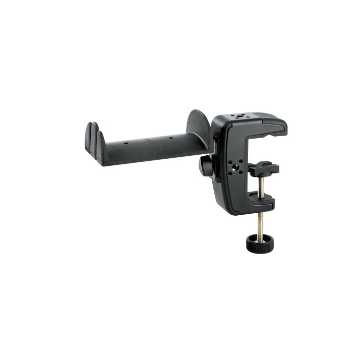 KONIG & MEYER - 16085-000-55 HEADPHONE HOLDER WITH TABLE CLAMP BLACK
