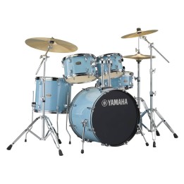 Acquista YAMAHA RYDEEN CASSA 22" GLOSS PALE BLUE CON PIATTI - RDP2F5GPUCPSET online | Merula Strumenti Musicali