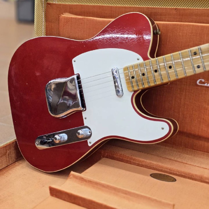 Fender Custom Shop Limited Edition Reverse '50s Tele Custom Journeyman Relic, Faded Aged Candy Apple Red