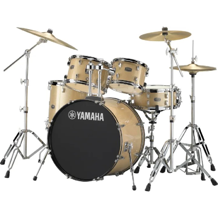 YAMAHA | RDP2F5CPGCPSET   BATTERIA RYDEEN CASSA 22" CHAMPAGNE GLITTER CON PIATTI